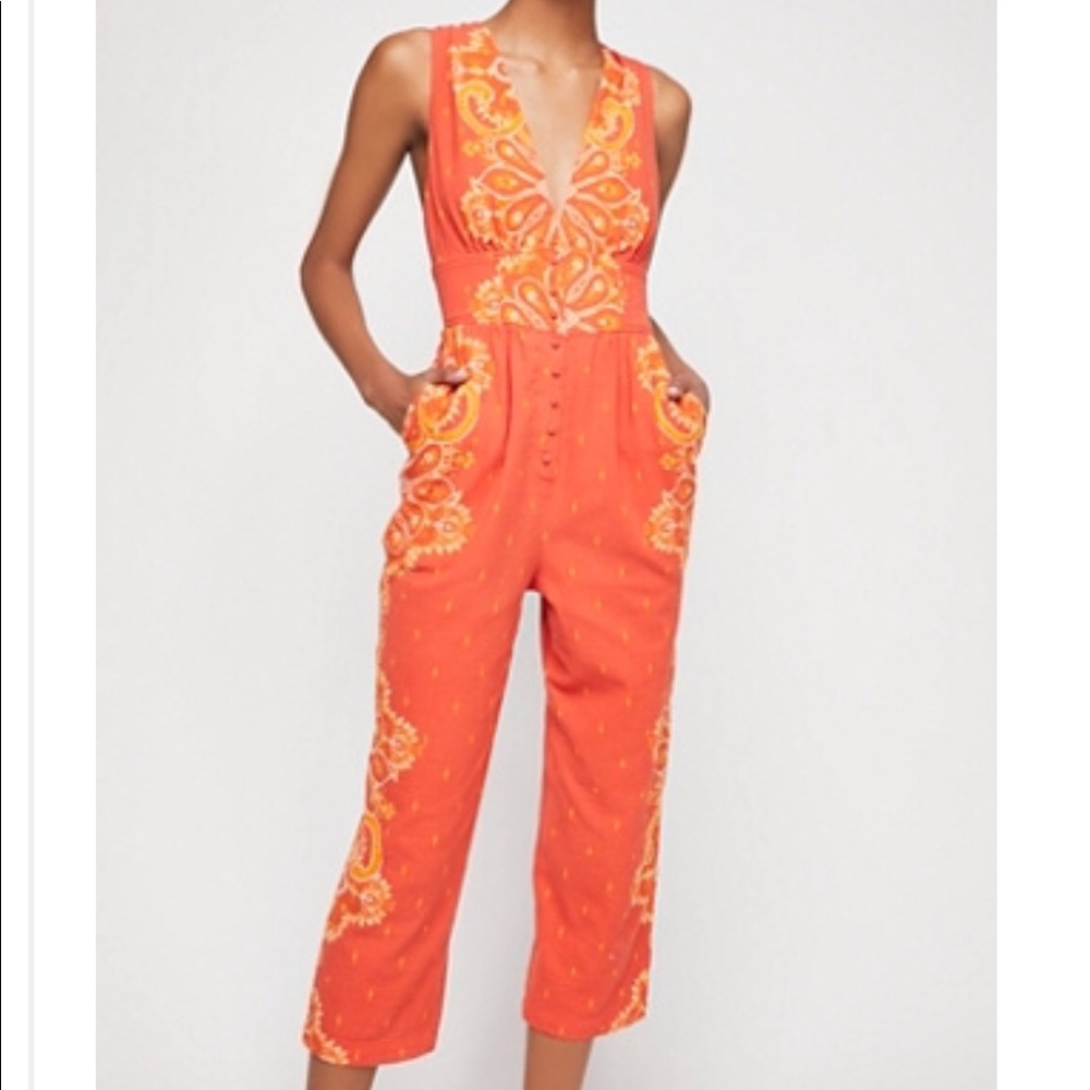 Setting Sun Printed Jumpsuit